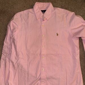 Ralph Lauren Pink Casual Button Down Shirt